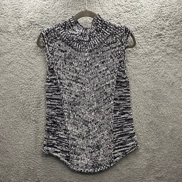 White House Black Market Small Knit Tank Top Mock Neck Comfort Layer Work - Picture 4 of 8